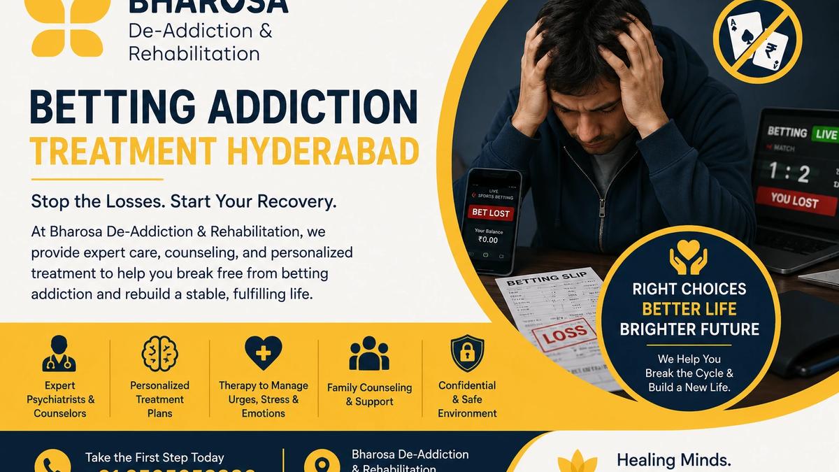 Betting Addiction Treatment Hyderabad | Bharosa Deaddiction