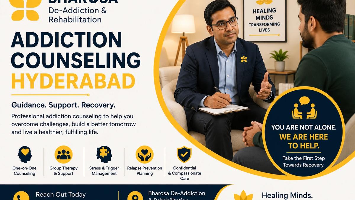 Addiction Counseling Hyderabad | Bharosa DeAddiction