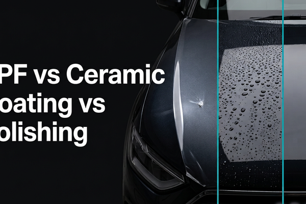 PPF vs Ceramic Coating vs Polishing: Which Does Your Car Actually Need?