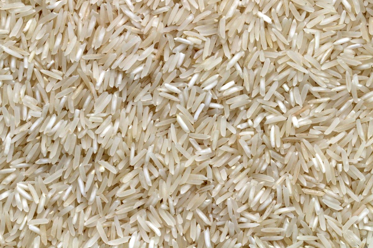 Grains of aromatic rice