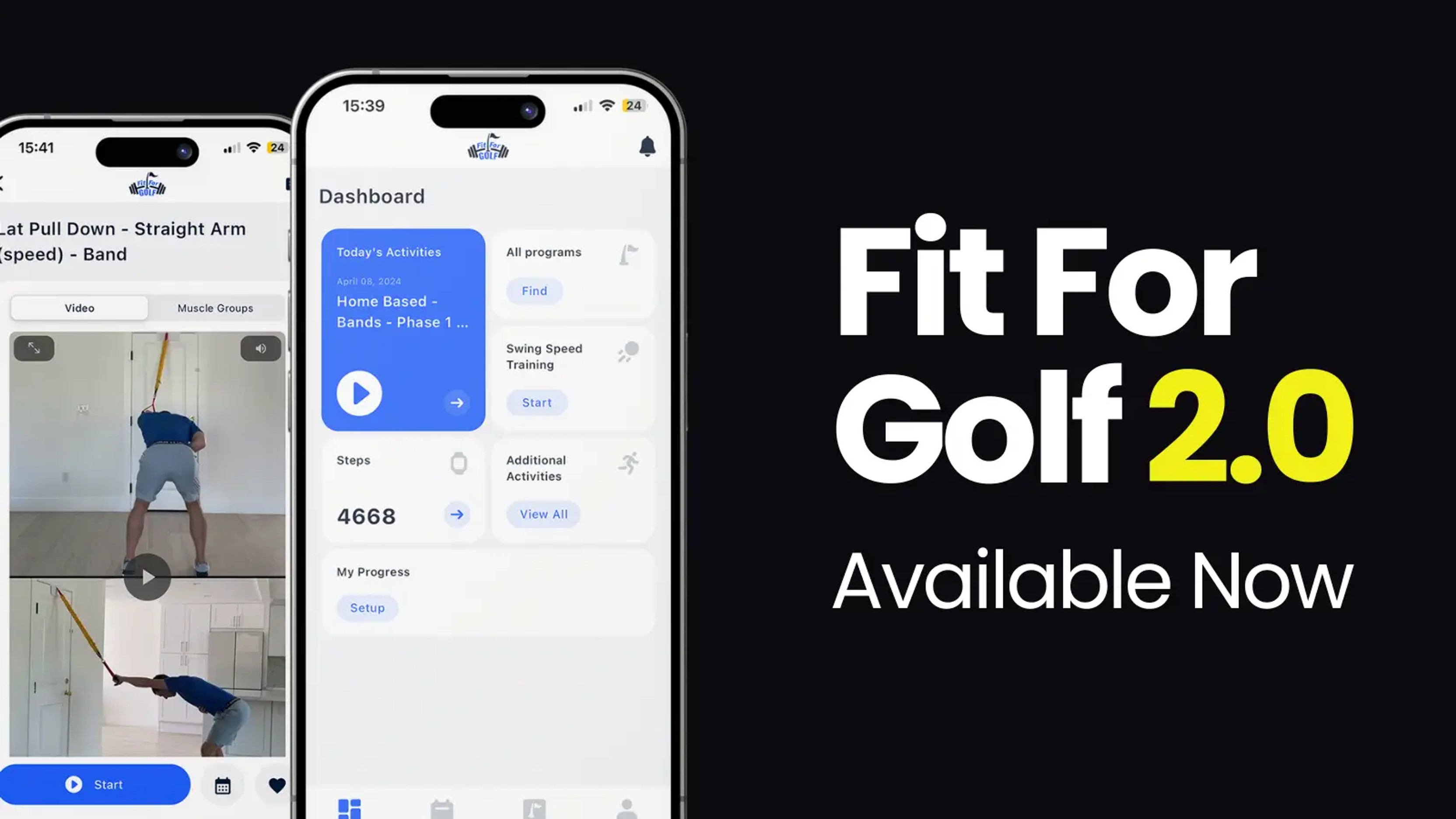 Fit For Golf golf fitness app