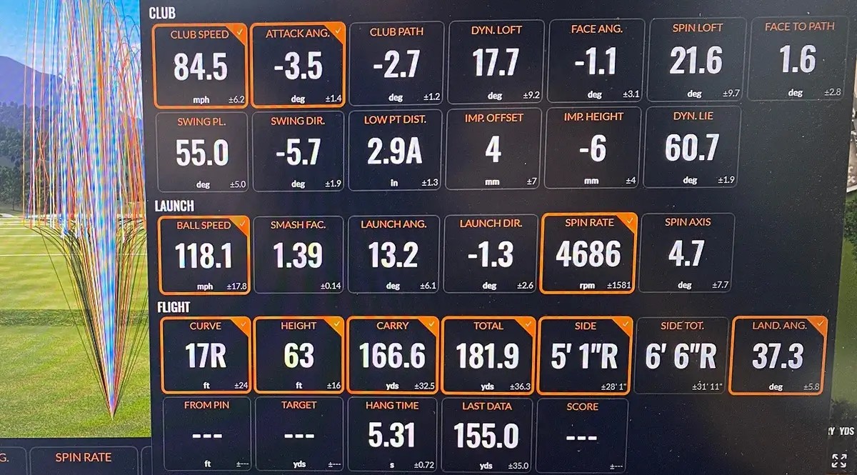 Trackman data