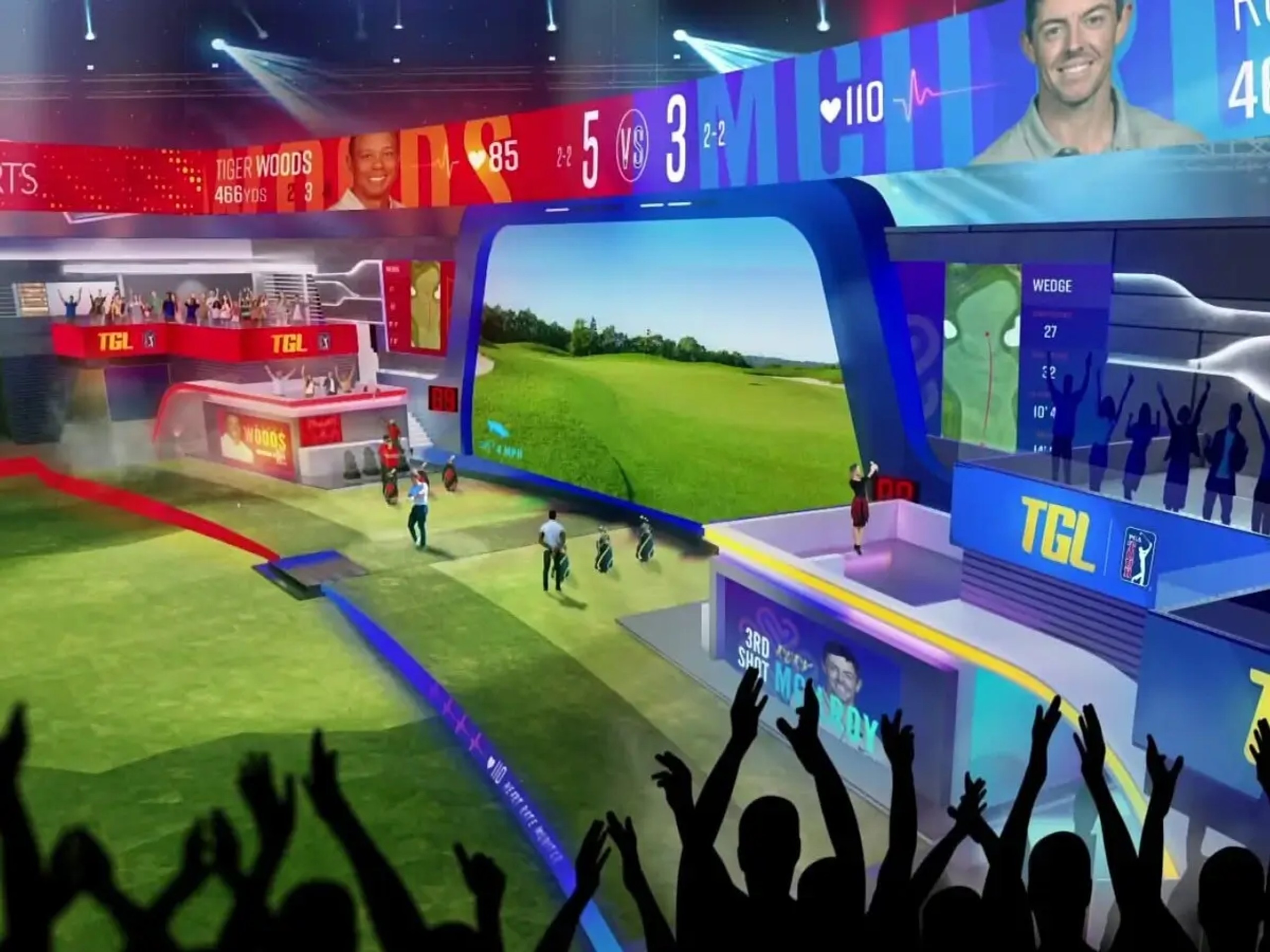 TGL indoor golf arena preview