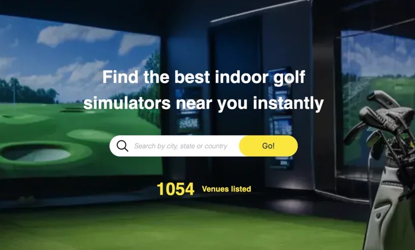 Screengolfers.com homepage