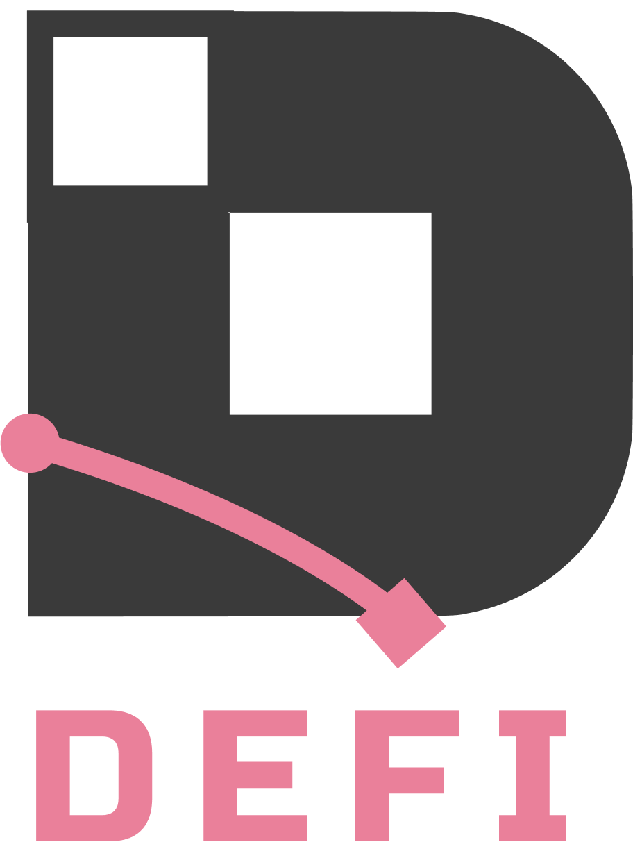 Logo for Defi - Designforeningen ved Ifi
