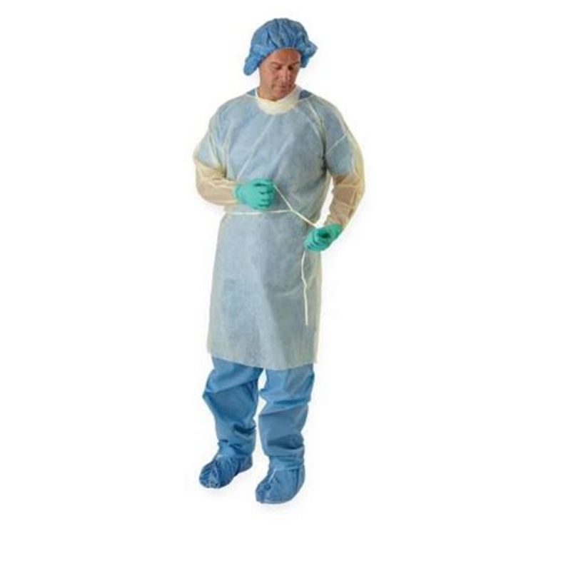 Medline Polypropylene Isolation Gown