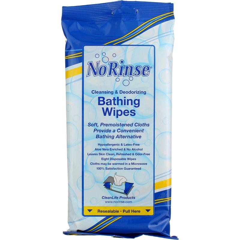 Cleanlife No Rinse Bathing Wipes