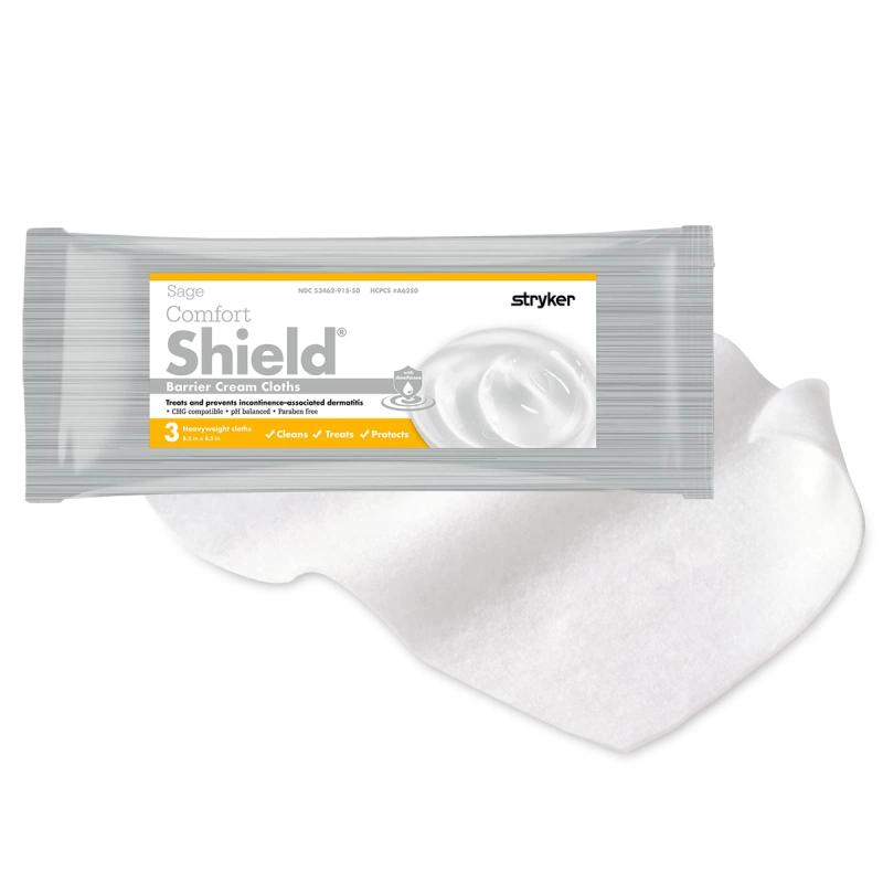 Sage Comfort Shield Barrier Cream Cloths