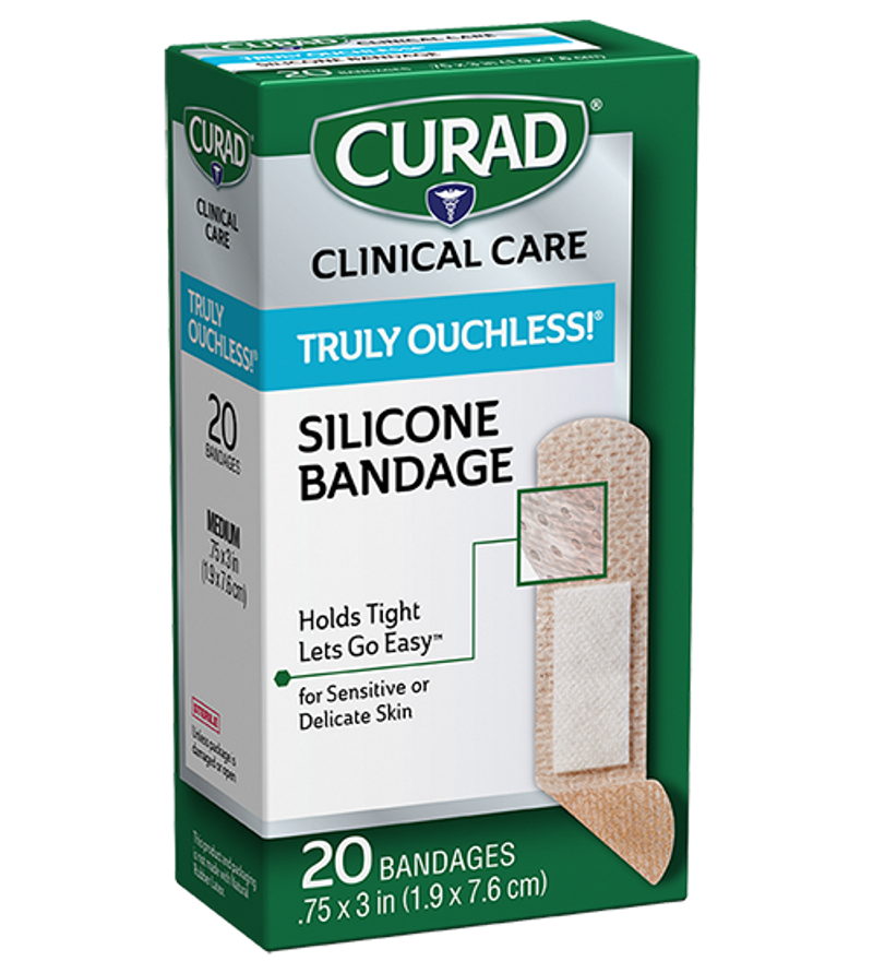 Curad Truly Ouchless Silicone Bandages