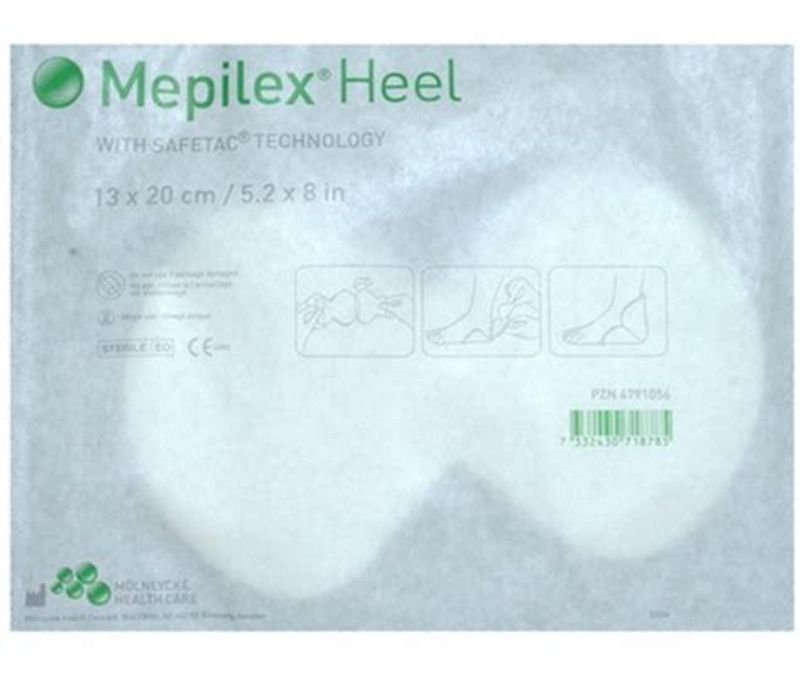 Molnlycke Mepilex Heel Foam Dressing