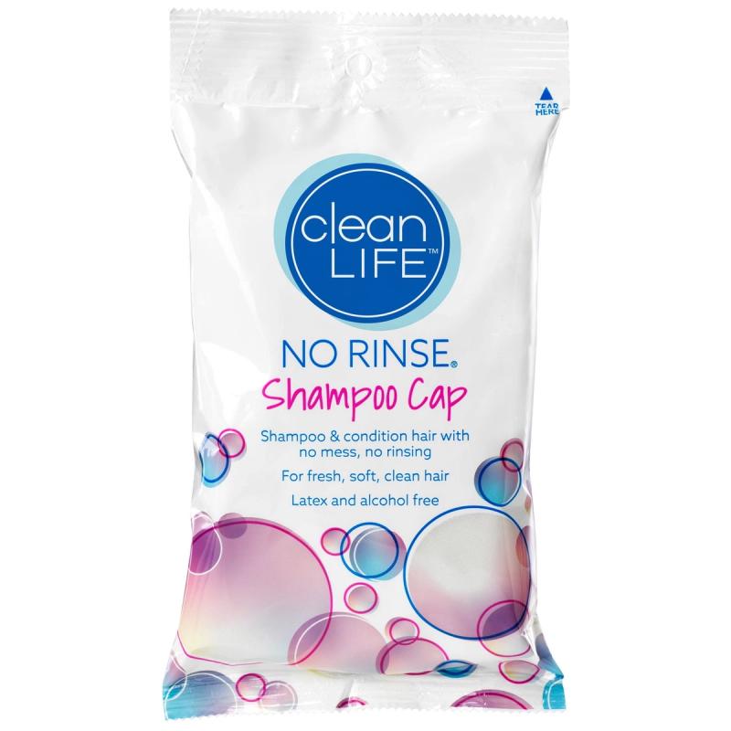 Cleanlife No Rinse Shampoo Cap