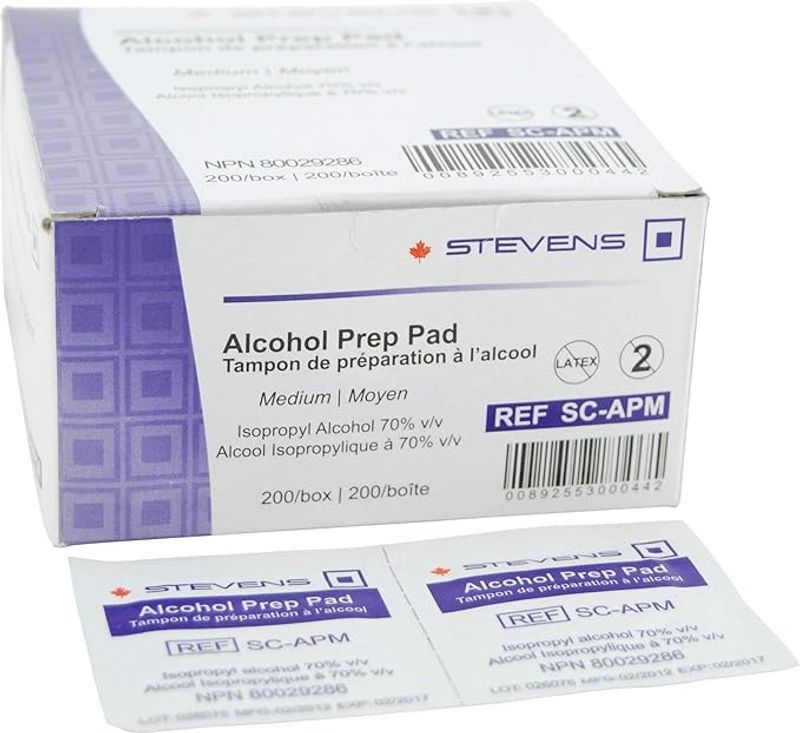 Pro-Medix Baronage Alcohol Prep Pad Sterile