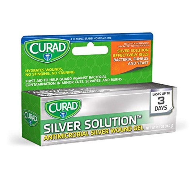 Curad Silver Solution Antimicrobial Wound Gel