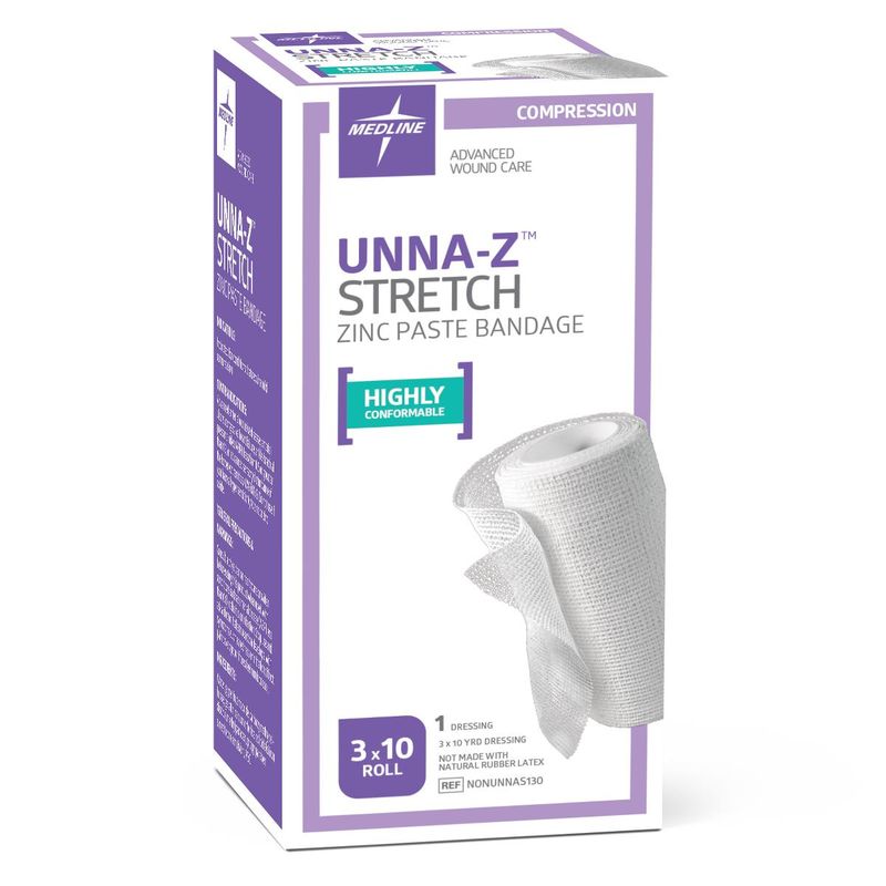 Medline Unna-Z Zinc Oxide Compression Bandage