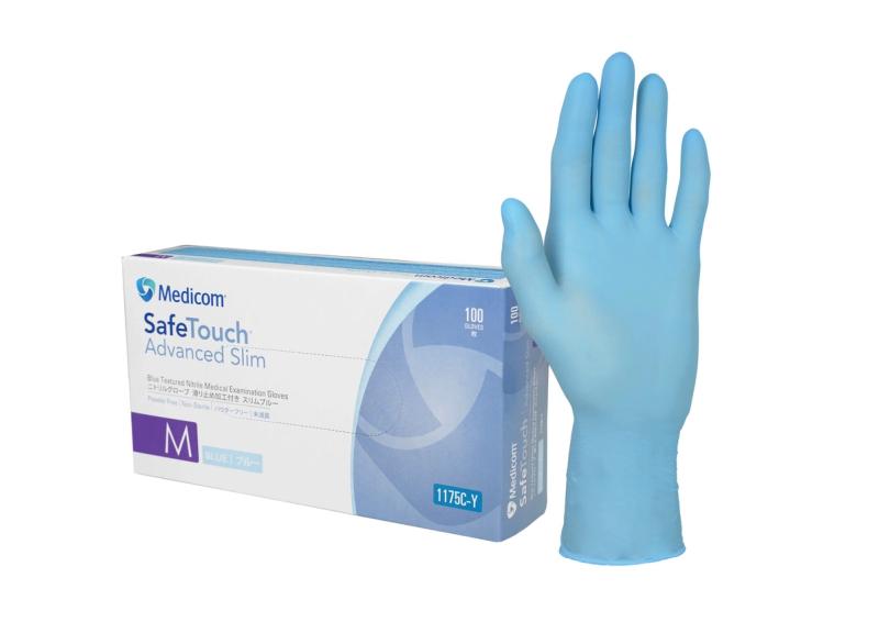 SafeTouch Advanced Slim Nitrile Examination Gloves