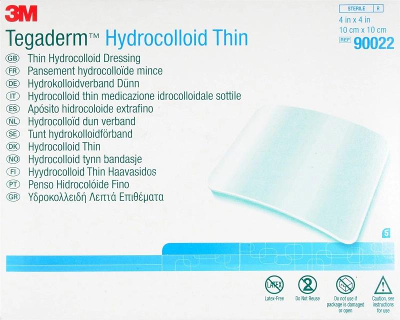 3M Tegaderm Hydrocolloid Thin Dressing