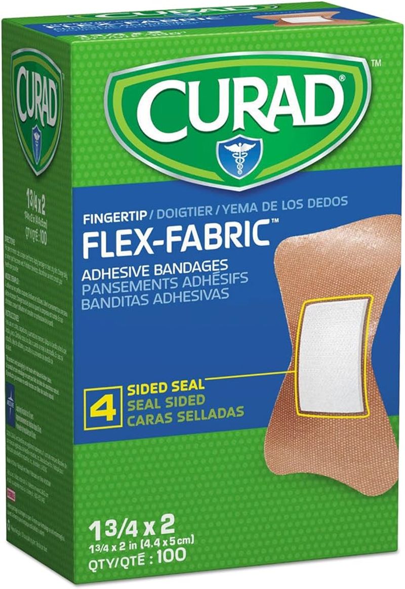 Medline Comfort Cloth Woven Fingertip Bandages