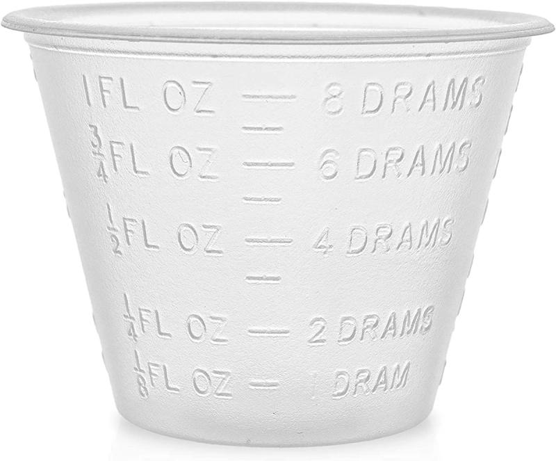 MediZONE® Graduated Plastic Measuring Cups