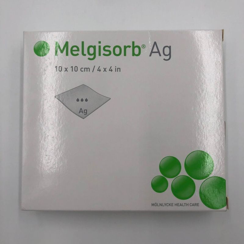 Molnlycke Melgisorb Ag Antimicrobial Alginate Dressing