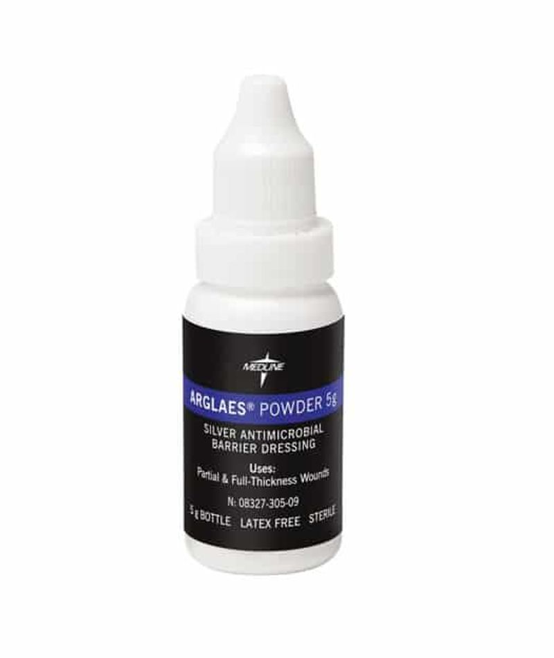 Medline Arglaes Antimicrobial Silver Powder Dressing