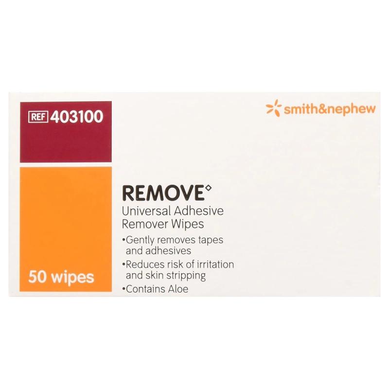 Smith+Nephew Remove Adhesive Remover Wipes