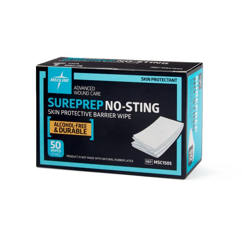 Medline Sureprep No-Sting Skin Protectant Wipe