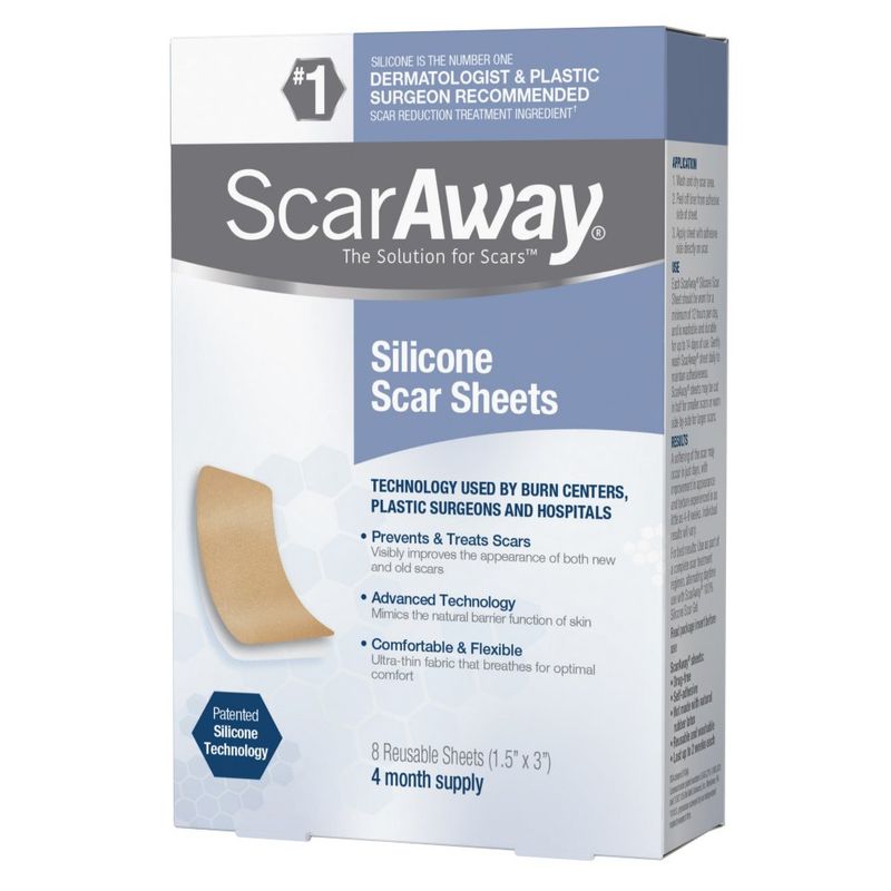 Curad Scar Therapy Silicone Sheets