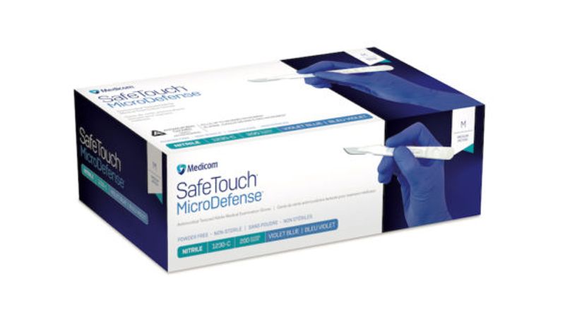 SafeTouch MicroDefense Nitrile Examination Gloves
