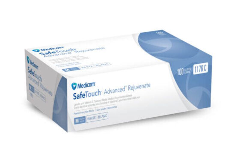 SafeTouch Advanced Rejuvenate Fully Textured Nitrile Examination Gloves