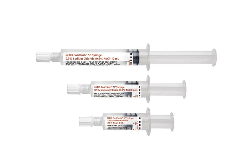 BD PosiFlush Pre-Filled Saline Syringe