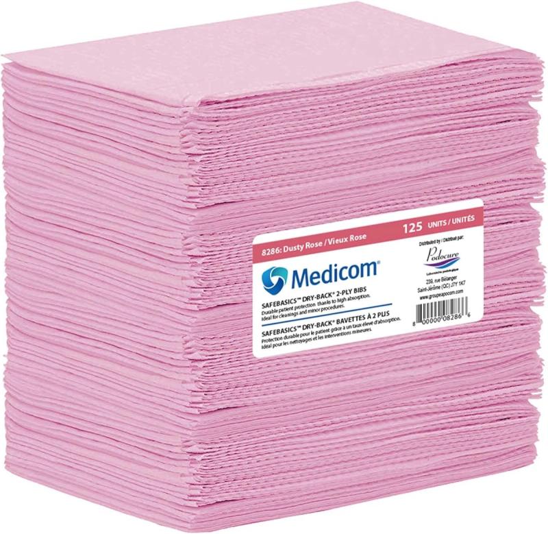 Medicom Dry-Back Dental Bibs