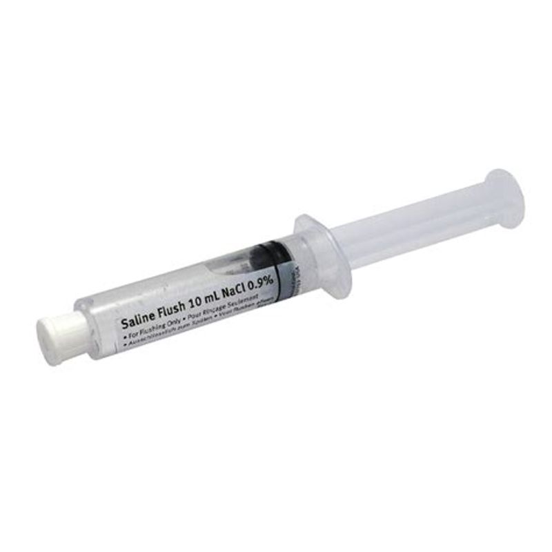 Kendall Monoject Prefilled Saline Flush Syringe