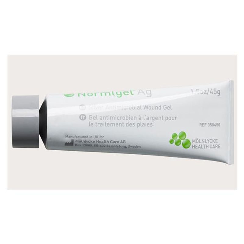 Molnlycke Normlgel Ag Antimicrobial Wound Gel