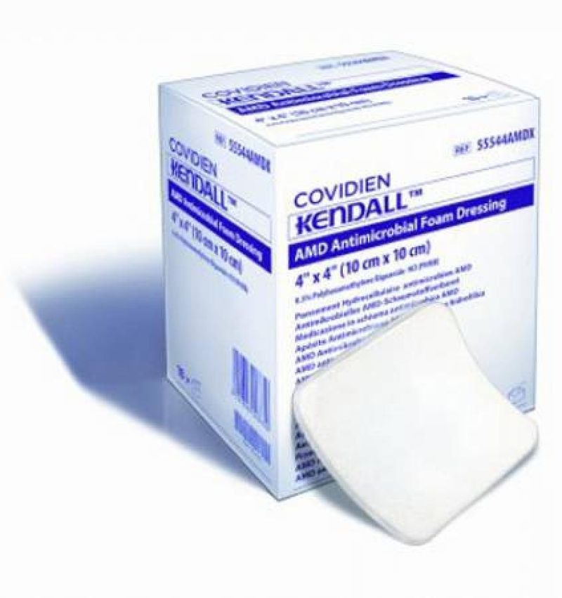 Kendall AMD Antimicrobial Foam Dressing