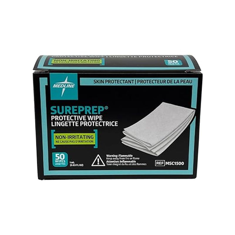 Medline Sureprep No-Sting Skin Protectant Wipe
