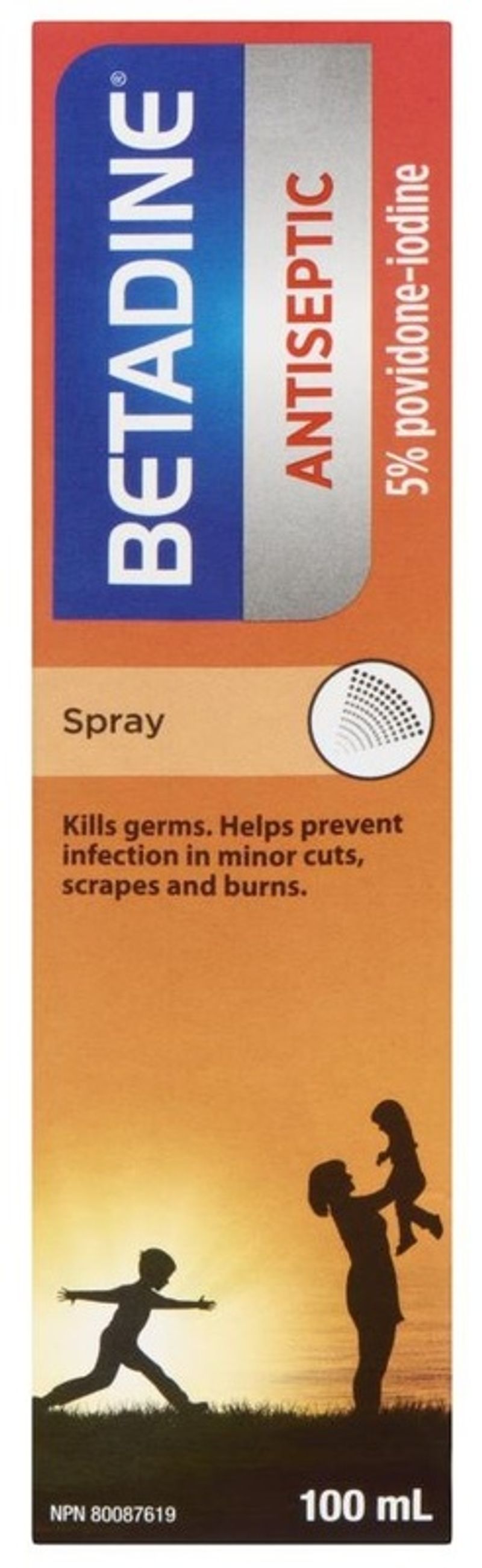 Avrio Betadine Antiseptic Spray