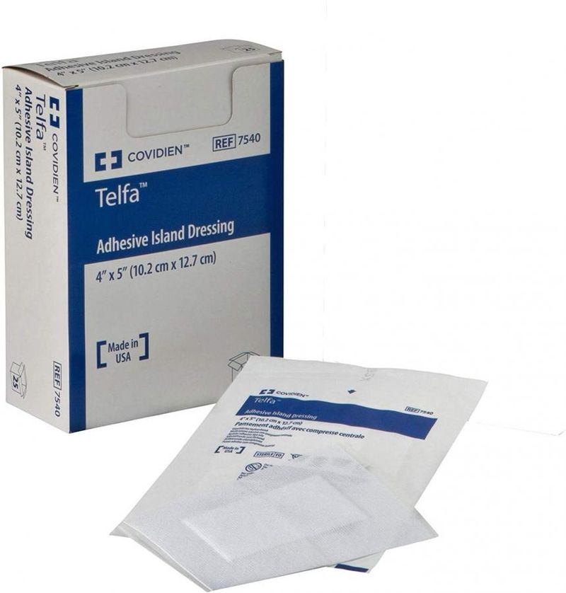 Kendall Telfa Bordered Adhesive Dressing