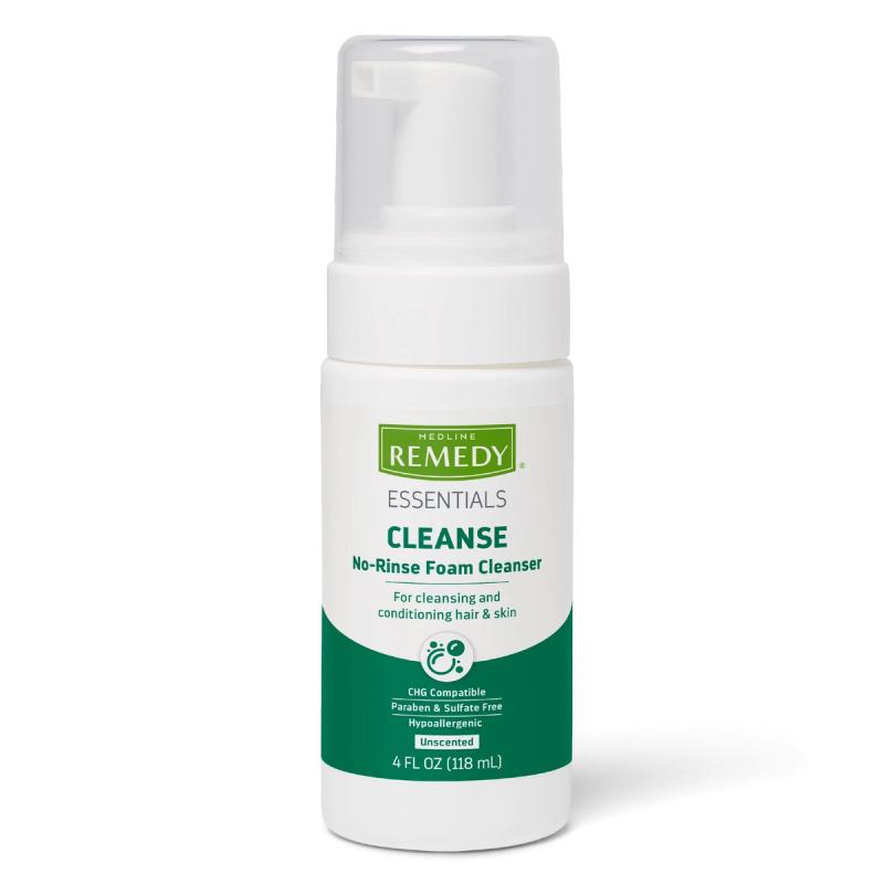 Medline Remedy Essentials No-Rinse Cleansing Foam