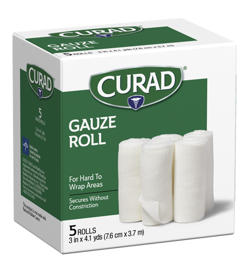 Curad Stretch Rolled Gauze