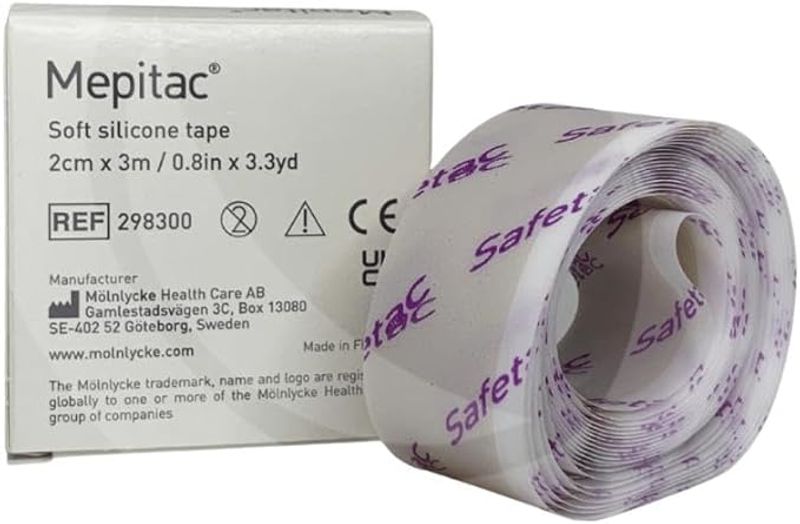 Molnlycke Mepitac Soft Silicone Tape