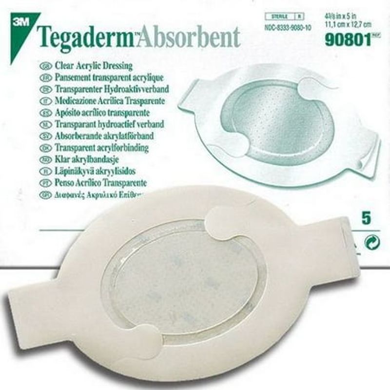 3M Tegaderm Absorbent Clear Acrylic Dressing