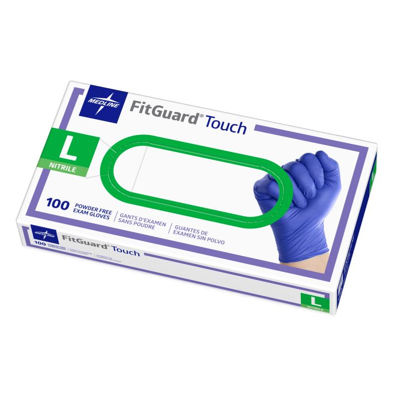 Medline FitGuard Touch Vinyl Exam Glove