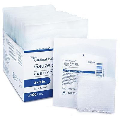 Cardinal Health Covidien Curity Gauze Sponge Sterile