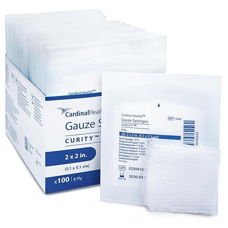 Cardinal Health Covidien Curity Gauze Sponge Sterile