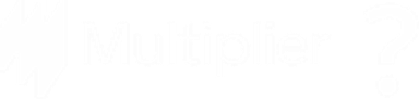multiplier logo with a question mark