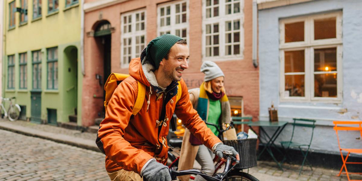 Remote workers exploring new countries while working and traveling abroad