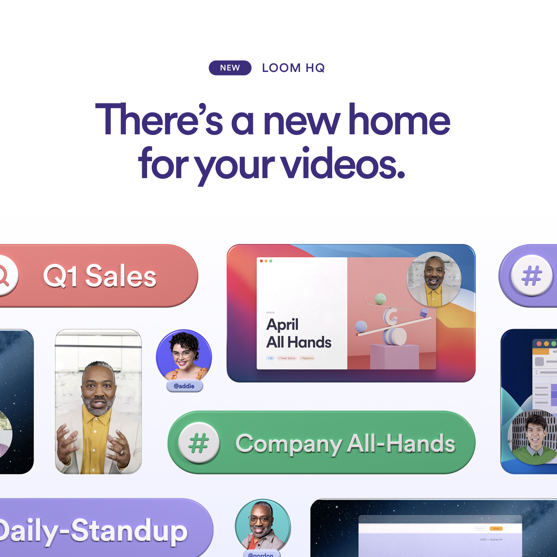 Welcome to Loom HQ – a home for your videos.