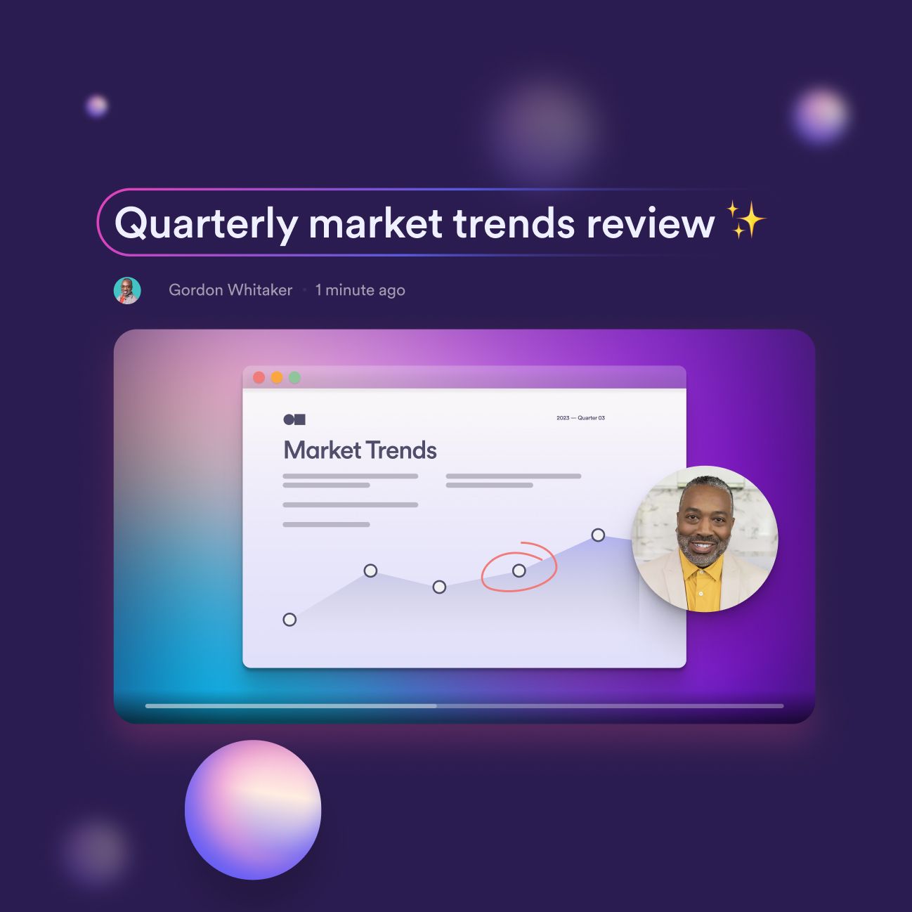 Auto-title Quarterly market trends review