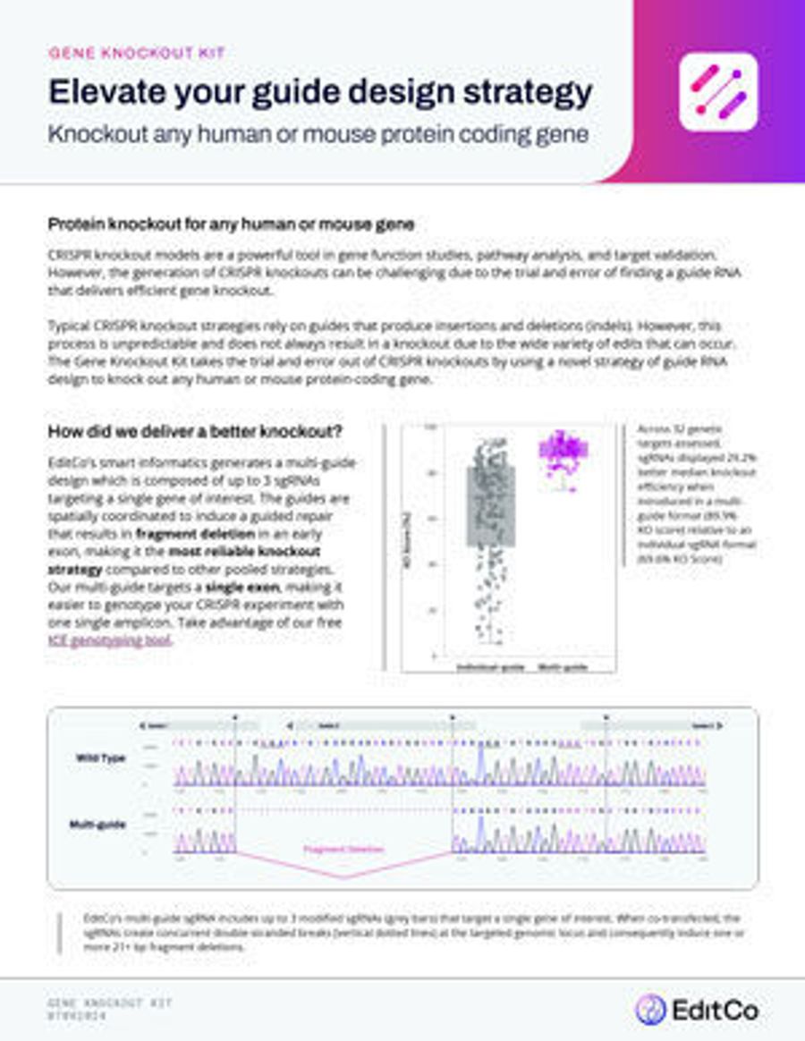 Gene Knockout Kit: Elevate Your Guide Design Strategy