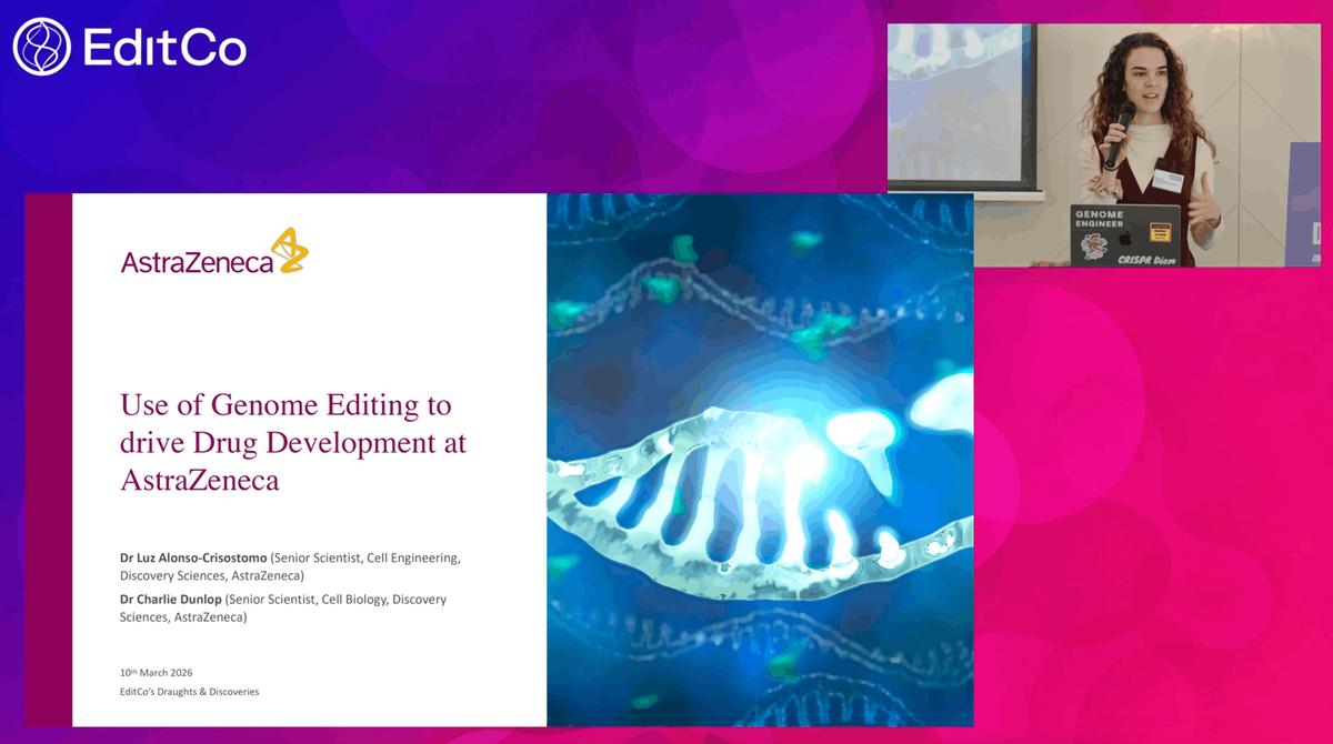 Driving Drug Development with Genome Editing at AstraZeneca